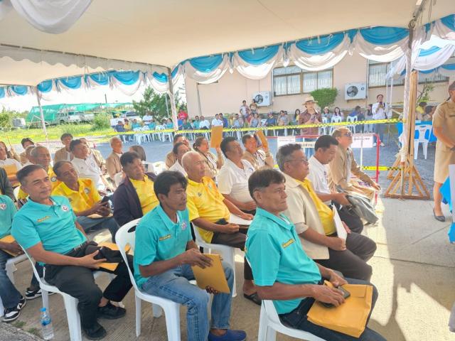 ภาพกิจกรรมการรับสมัครเลือกตั้งนายกเทศมนตรีและสมาชิกสภาเทศมนตรีตำบลหน้าสตน