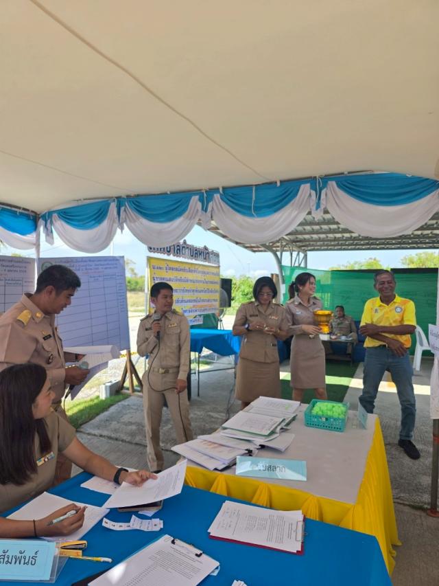 ภาพกิจกรรมการรับสมัครเลือกตั้งนายกเทศมนตรีและสมาชิกสภาเทศมนตรีตำบลหน้าสตน