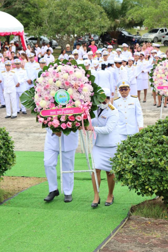 ประมวลภาพกิจกรรมถวายพวงมาลา ณ ที่ว่าการอำเภอหัวไทร เนื่องในวันปิยมหาราช ฯ